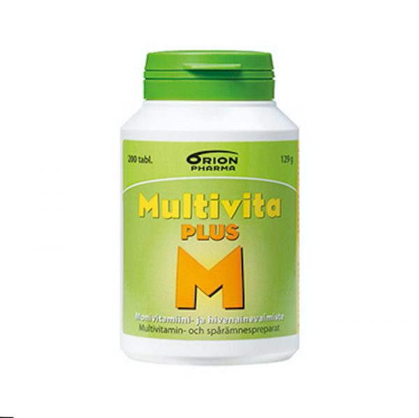 Multivita Plus Monivitamiini 200 tabl